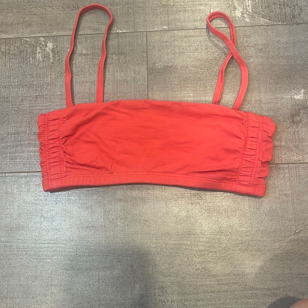 TNA Red Bandeau Bra